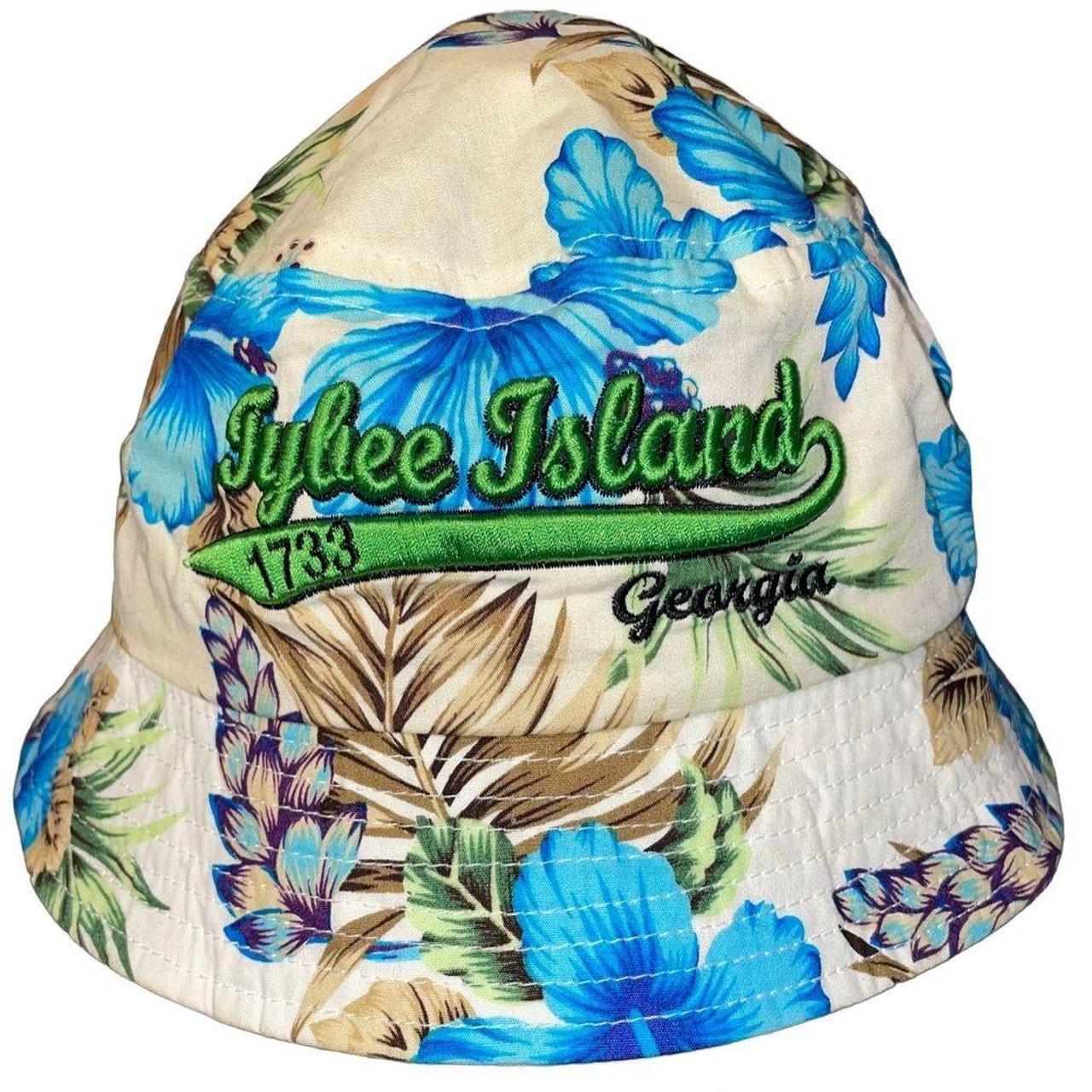 Paradise Women's Green and Blue Hat (3)