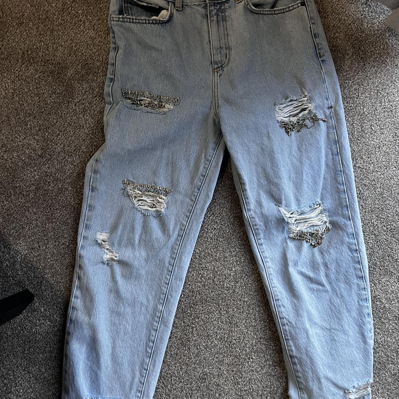 Carmar Ripped Jeans from LF with jean chain that is - Depop