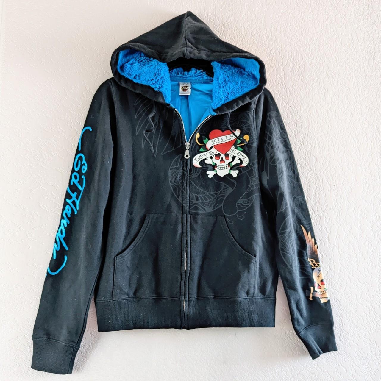 Ed Hardy Women's multi Jacket | Depop