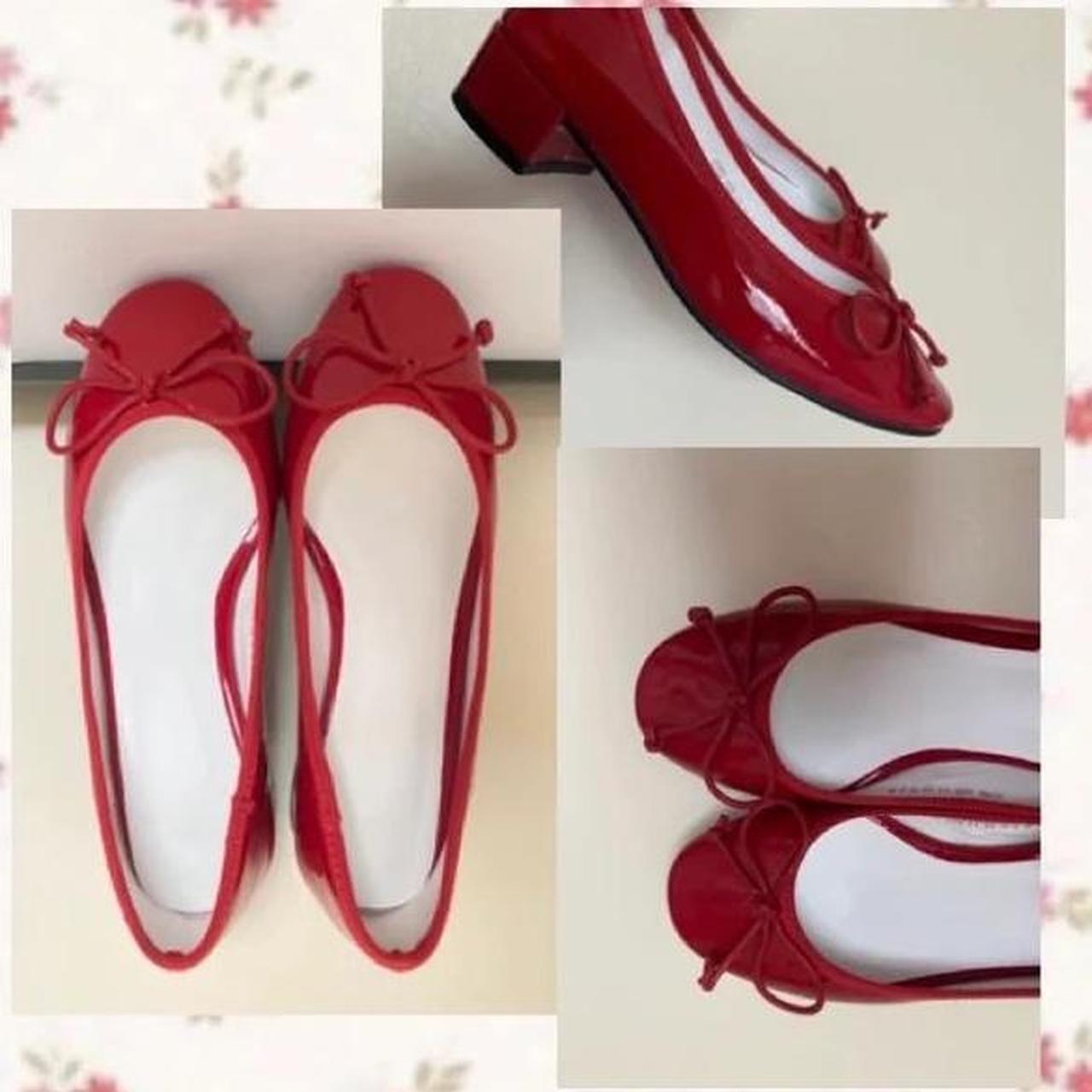 Red Ballet heel Pumps *NEW never... Depop