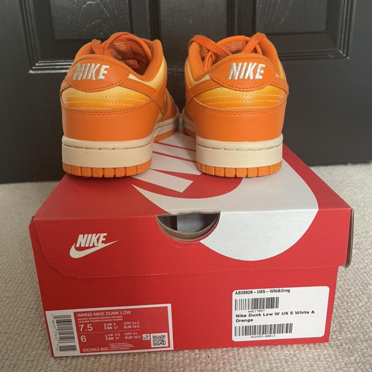 womens nike trainers orange