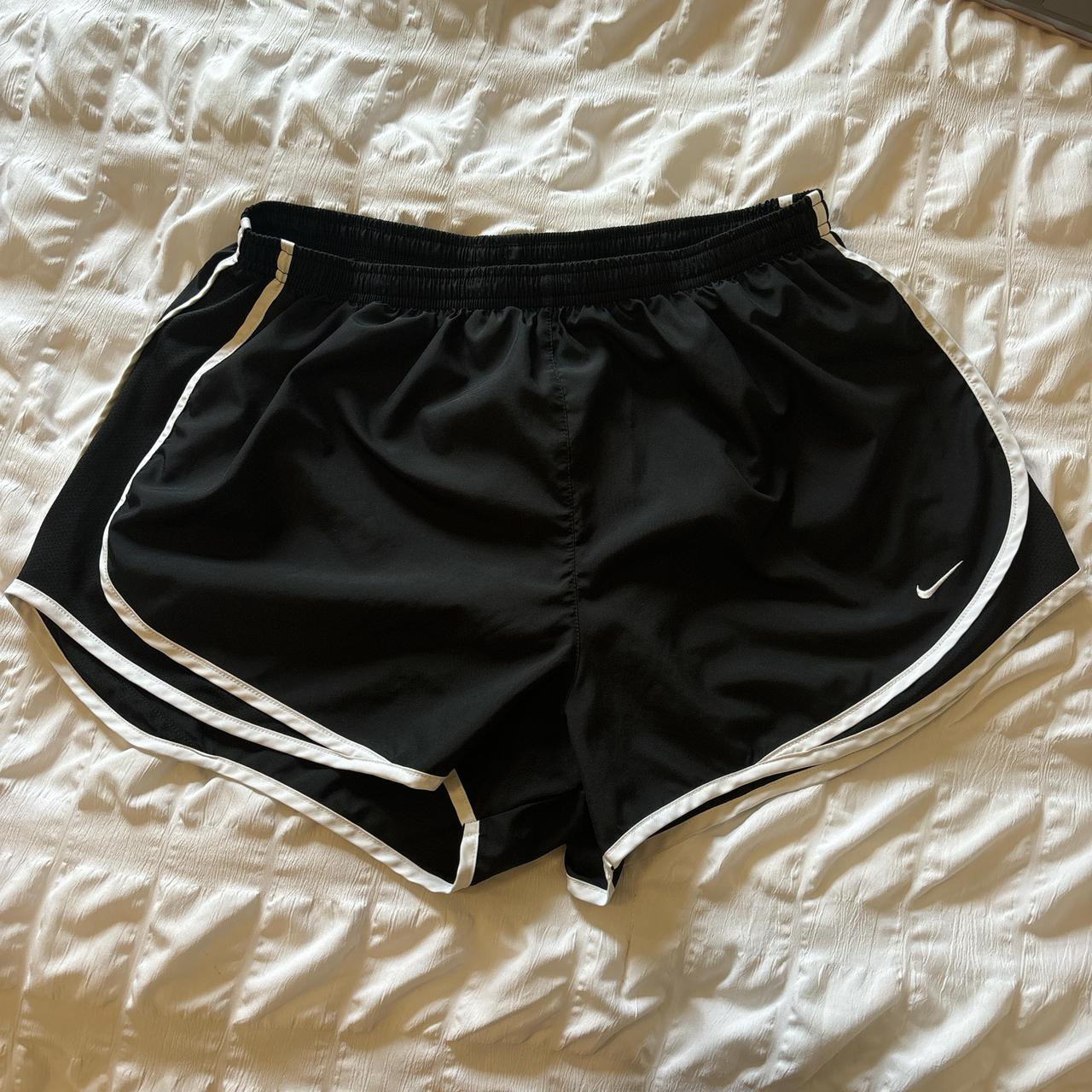 black nike running shorts womens