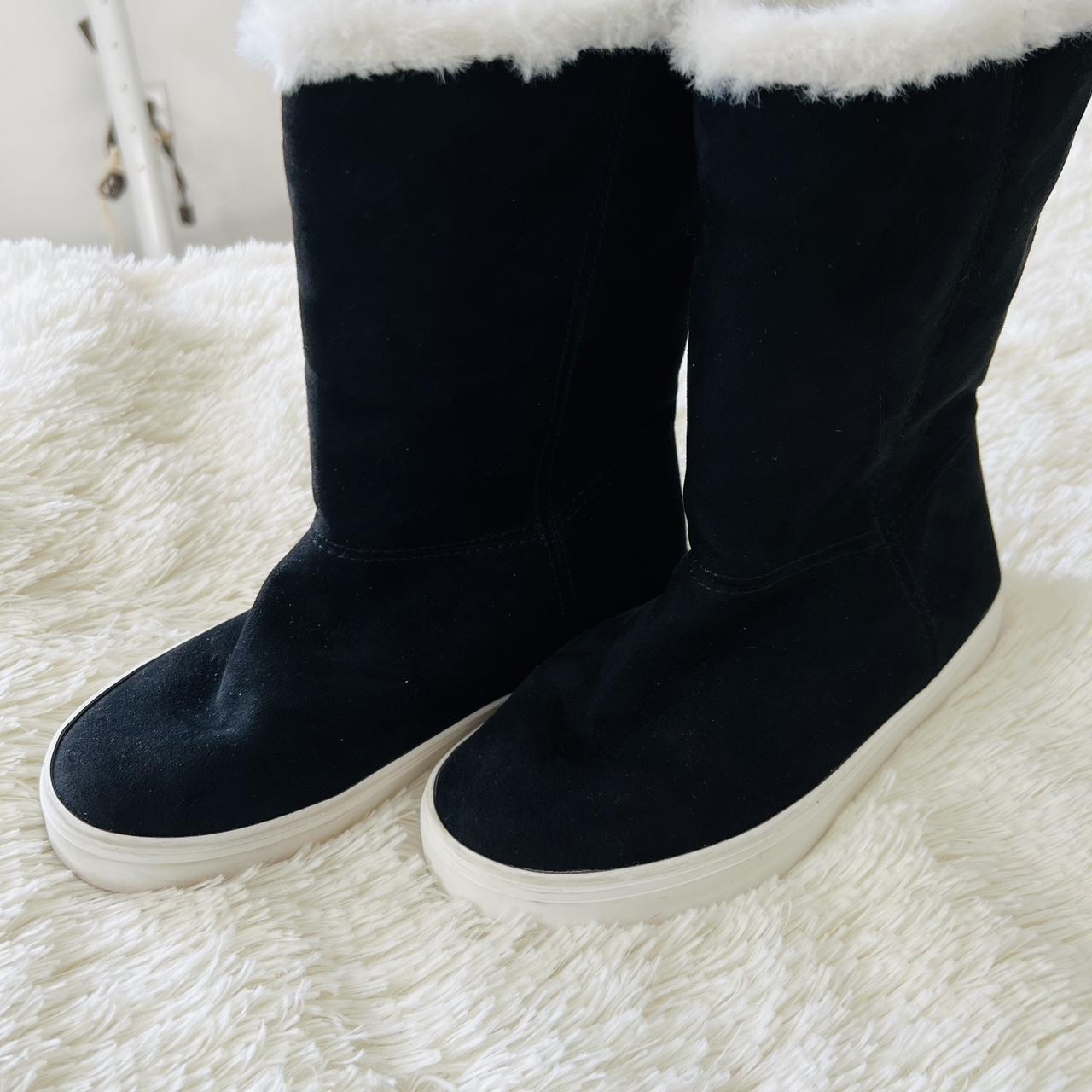 Old Navy Kids Cozy Faux-Suede Faux-Fur Trim Depop