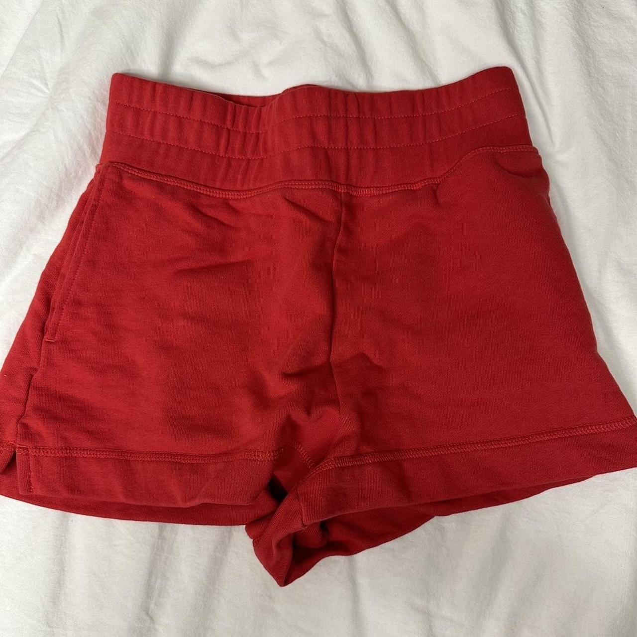H&M Women's Red Shorts Depop