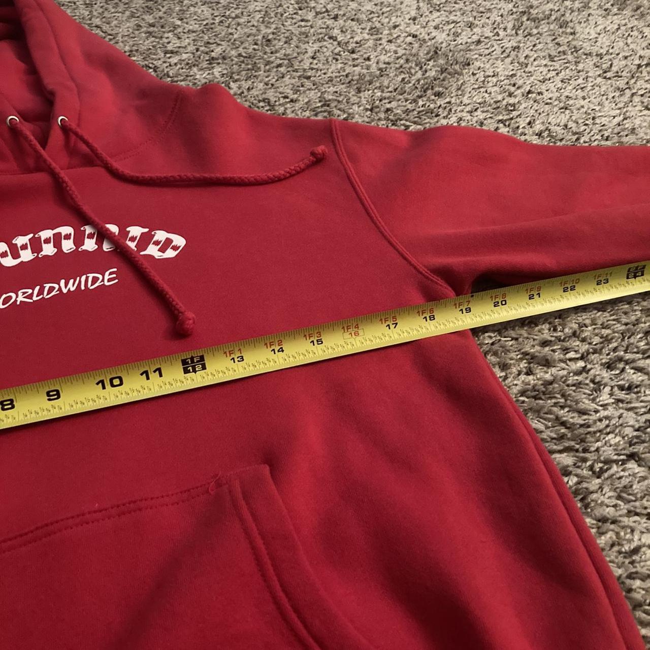 Red YG 4hunnid Only worn In Depop