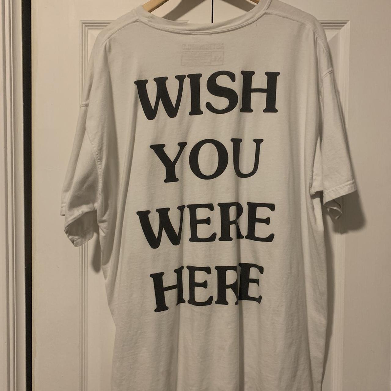 Travis Scott Astroworld 2018 Wish You Were Here Long Sleeve T