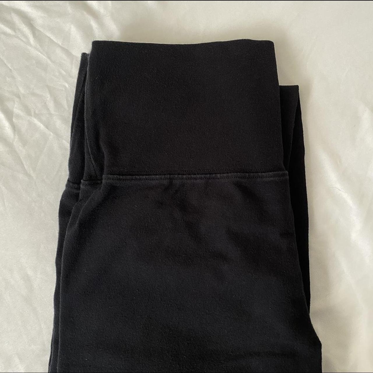 brandy melville black priscilla pants some minor... - Depop