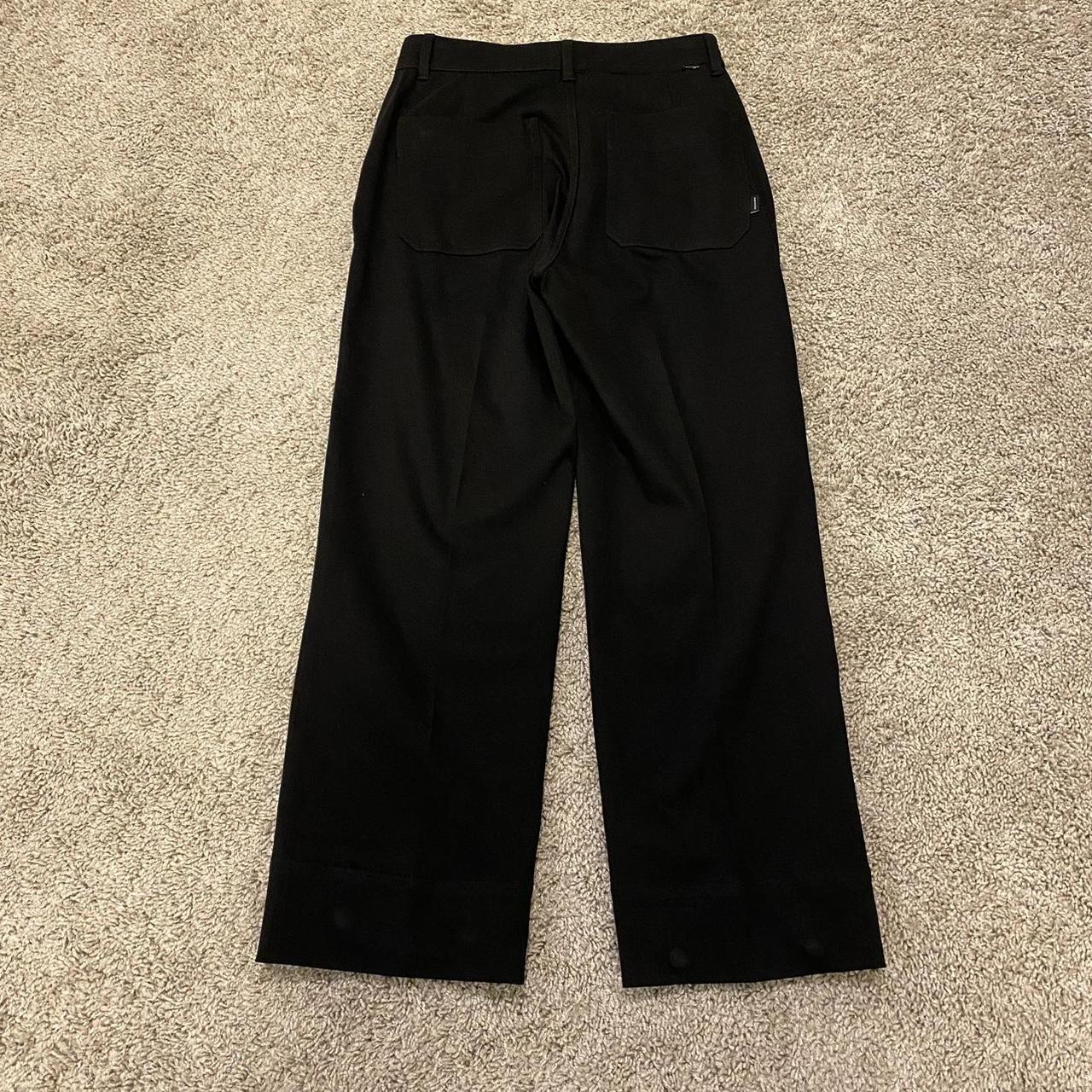 The Jane Straight Pant in Black – Frank And Oak Canada