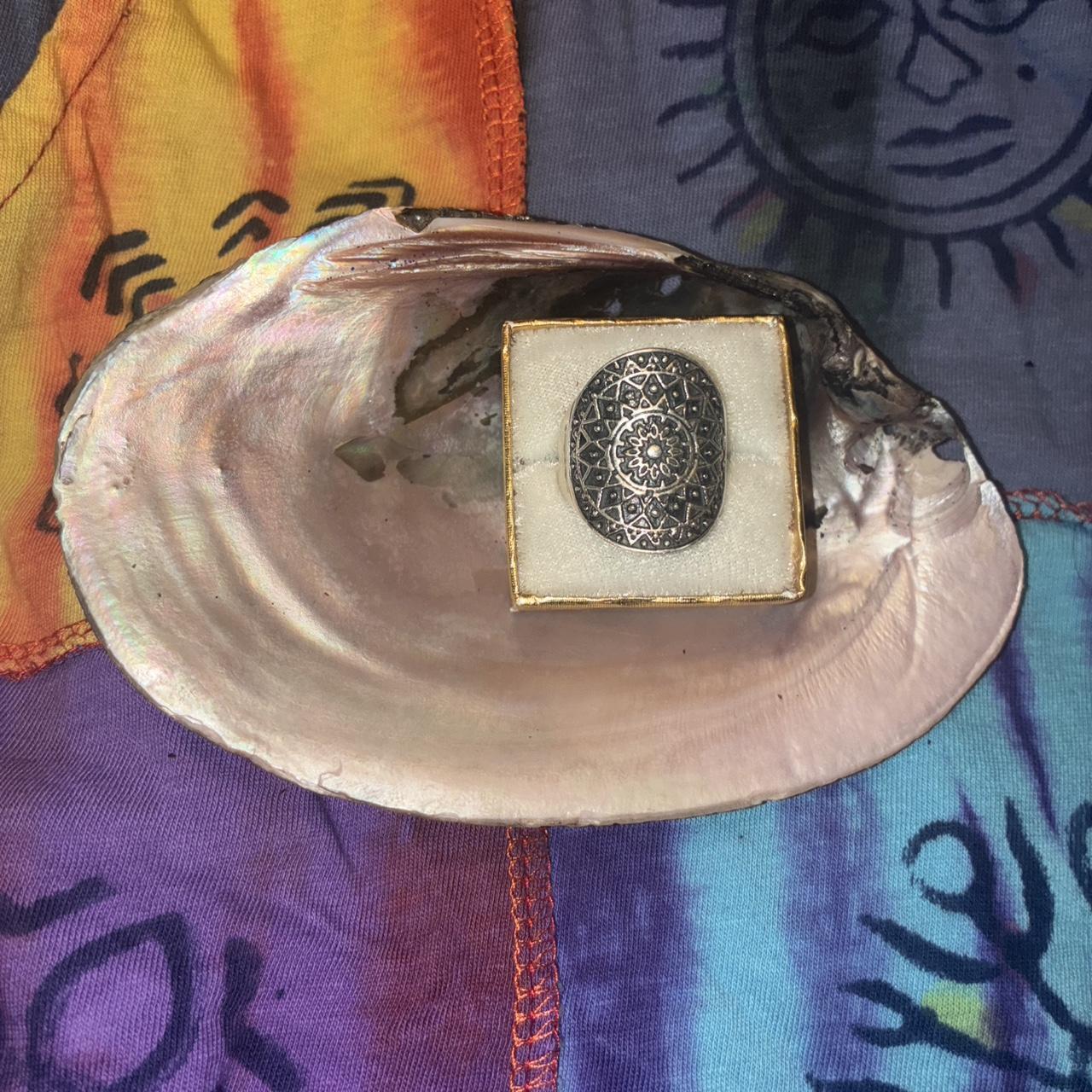 Source Unknown Women's Ring - Silver/Multi – Ster… - image 1