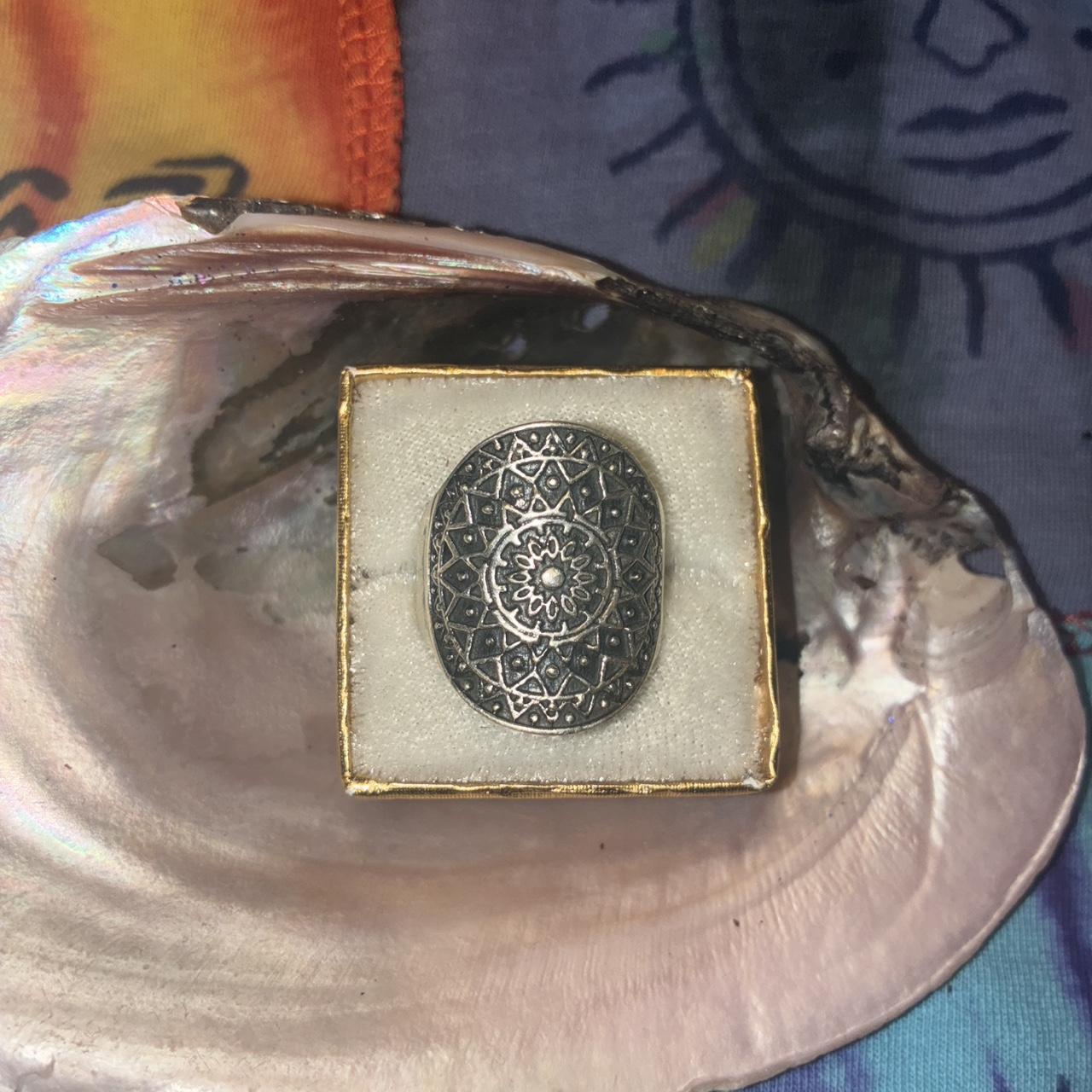 Source Unknown Women's Ring - Silver/Multi – Ster… - image 2