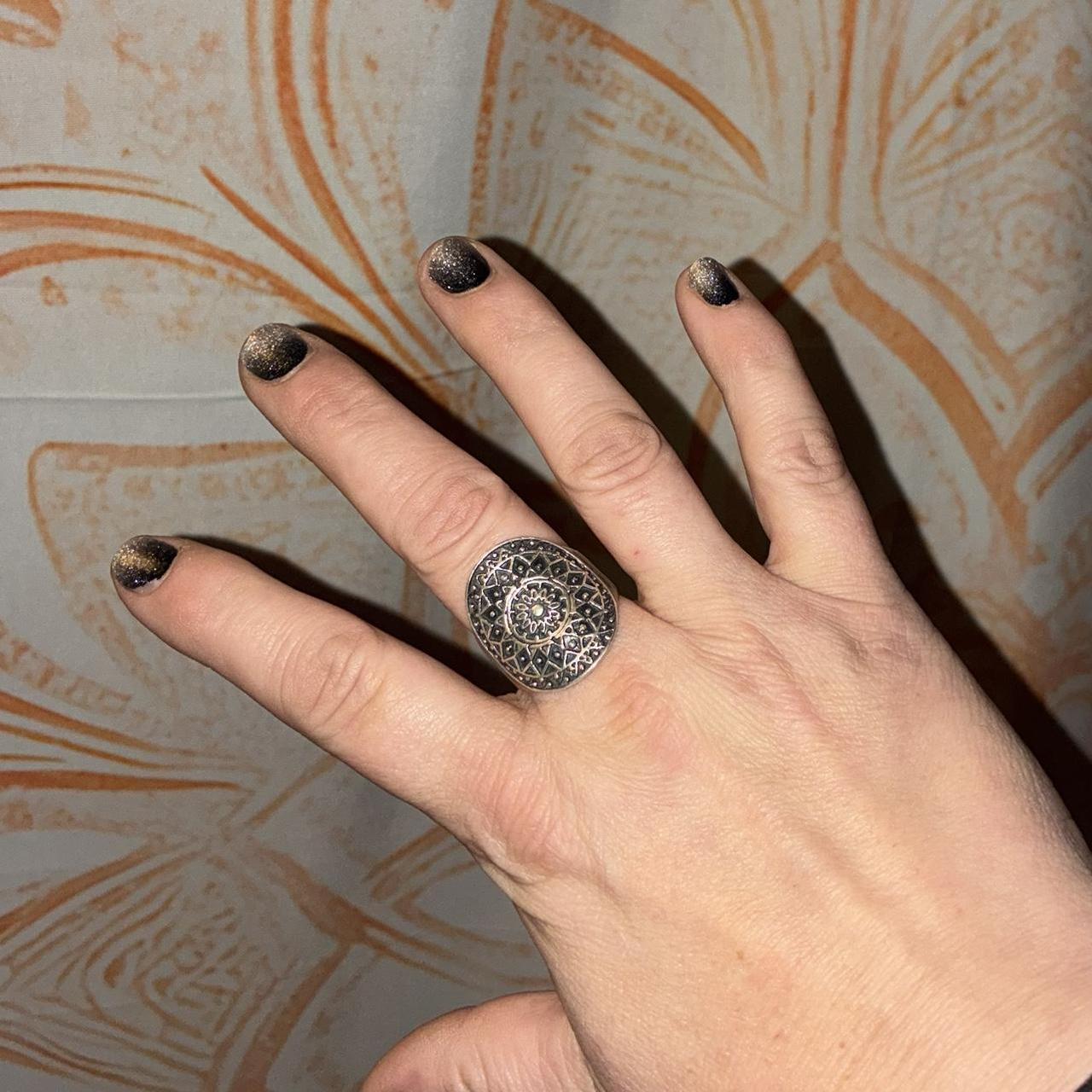 Source Unknown Women's Ring - Silver/Multi – Ster… - image 6