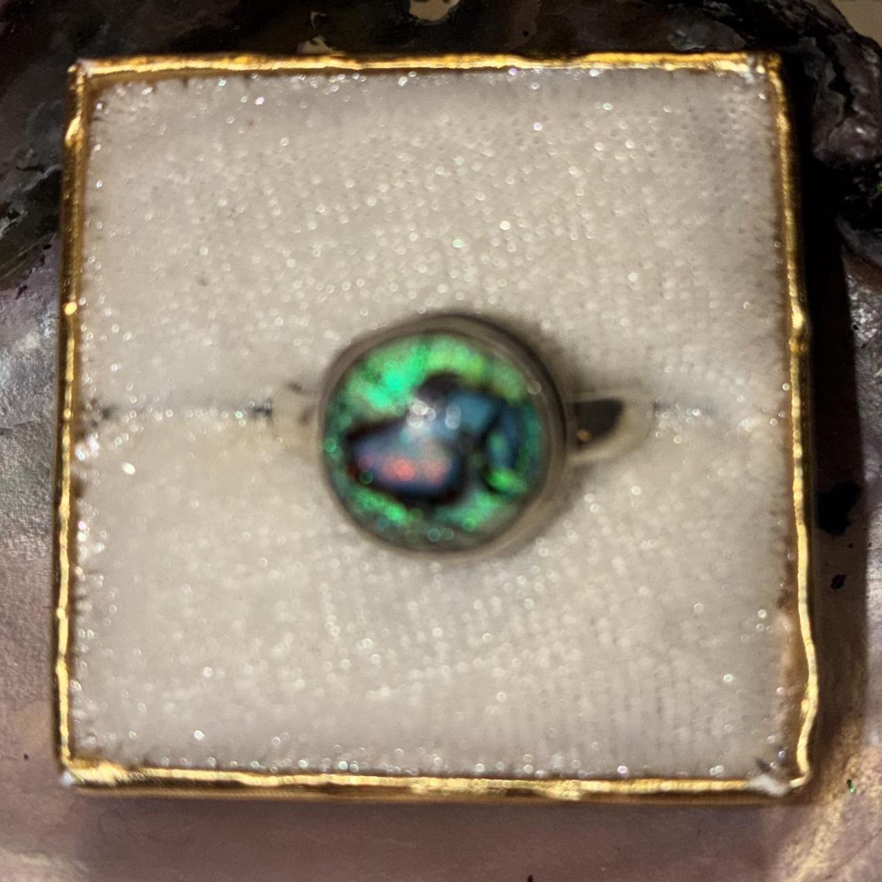 Source Unknown Women's Ring - Silver/Multi – Mona… - image 4