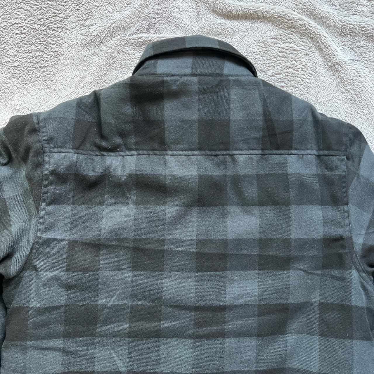 YAGO black and grey flannel jacket Brand new never... Depop