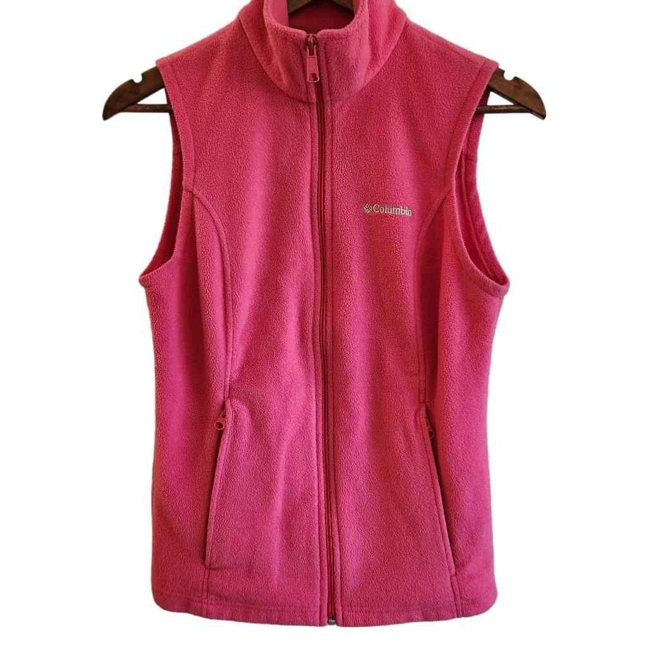 Columbia Women's Fleece Vest Size Small Full... Depop