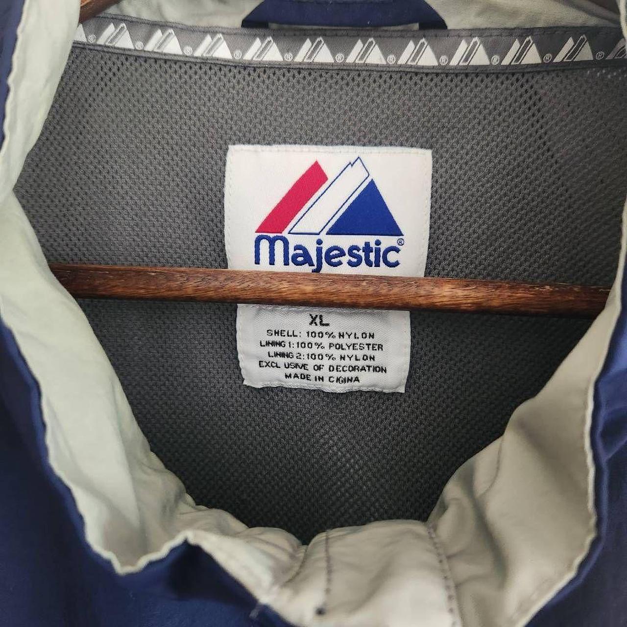 Majestic Athletic Men's Jacket - Blue - XL