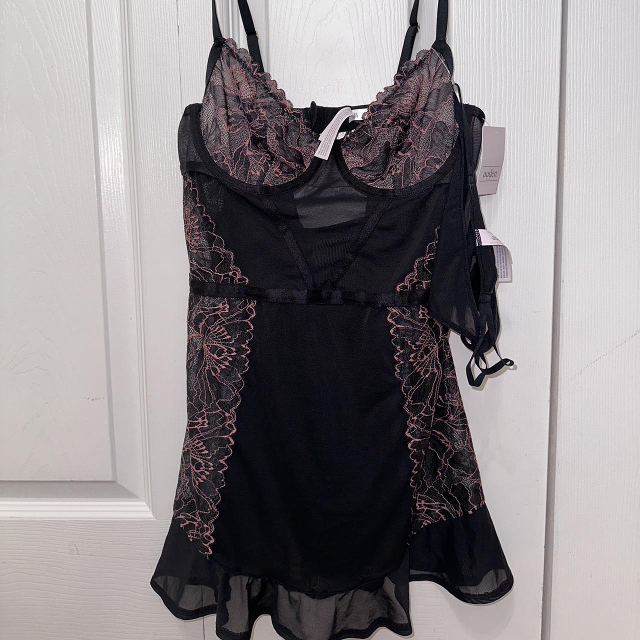 Mesh lace baby doll lingerie dress - brand new with... - Depop
