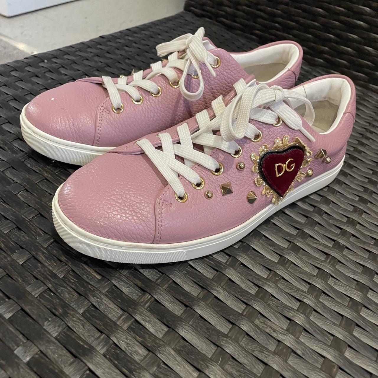 dolce and gabbana shoes pink