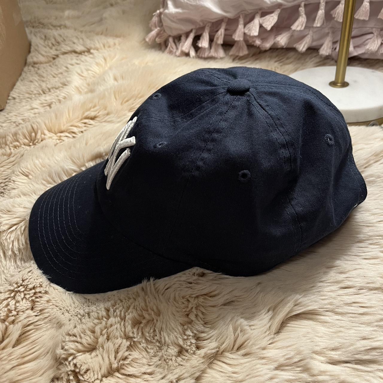 Navy Blue New York Baseball Hat! Women or - Depop