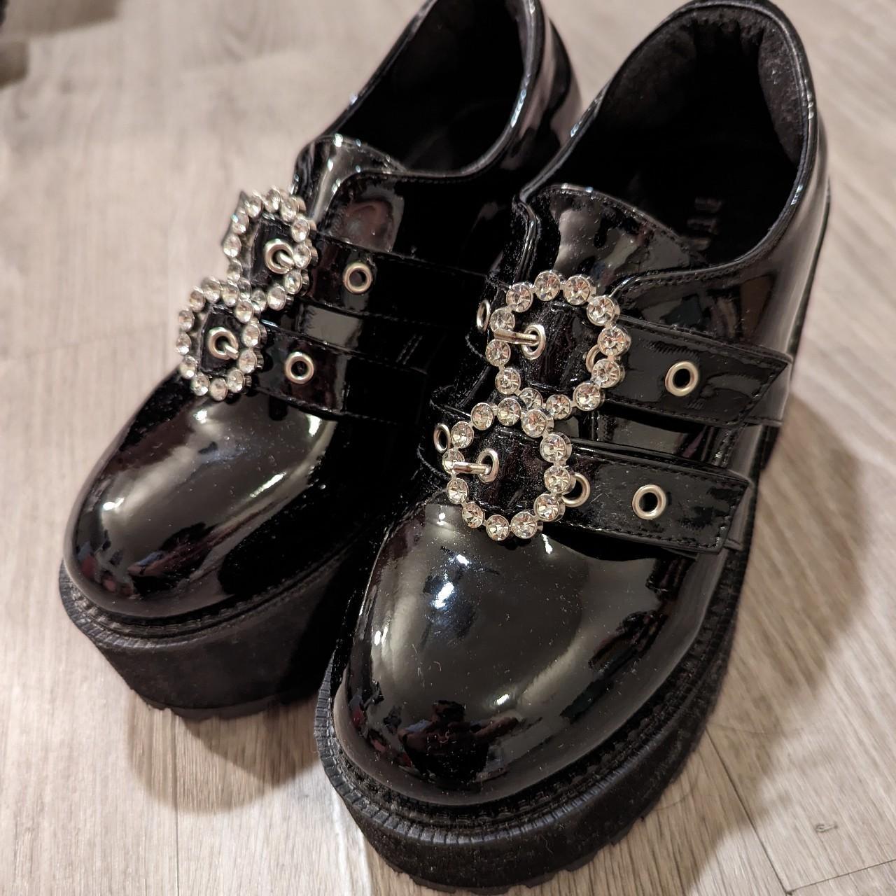 Iconic jirai kei buckle shoes from Japanese brand... - Depop