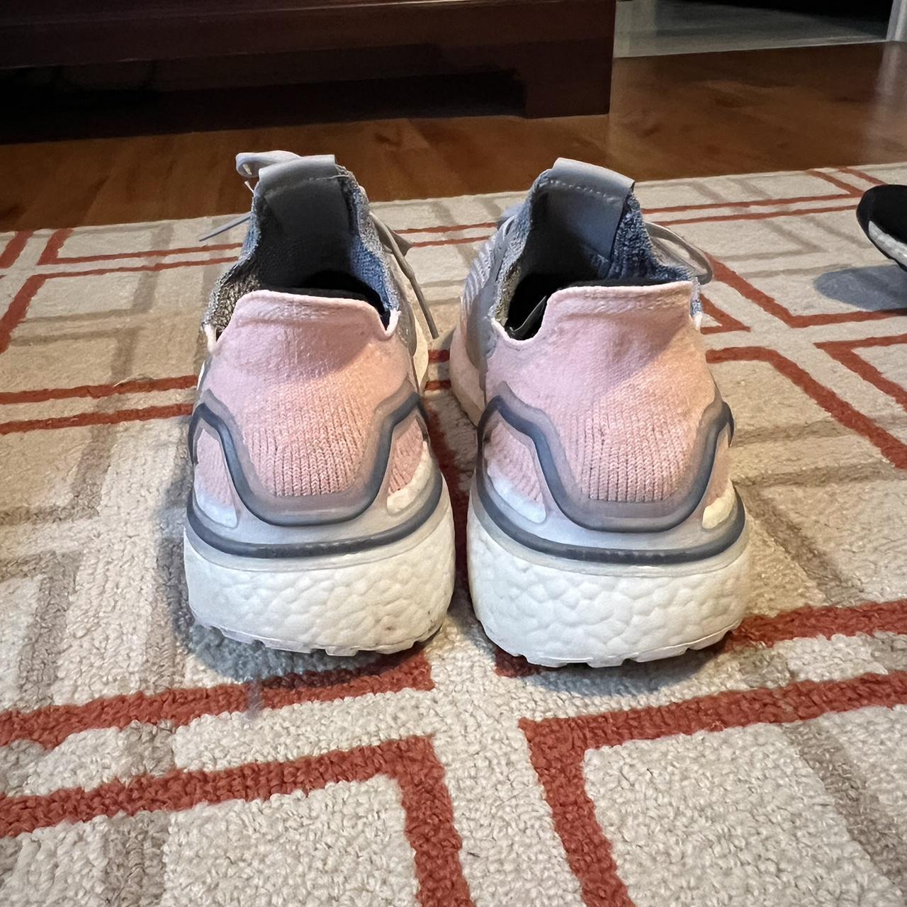 adidas ultra boost grey and pink