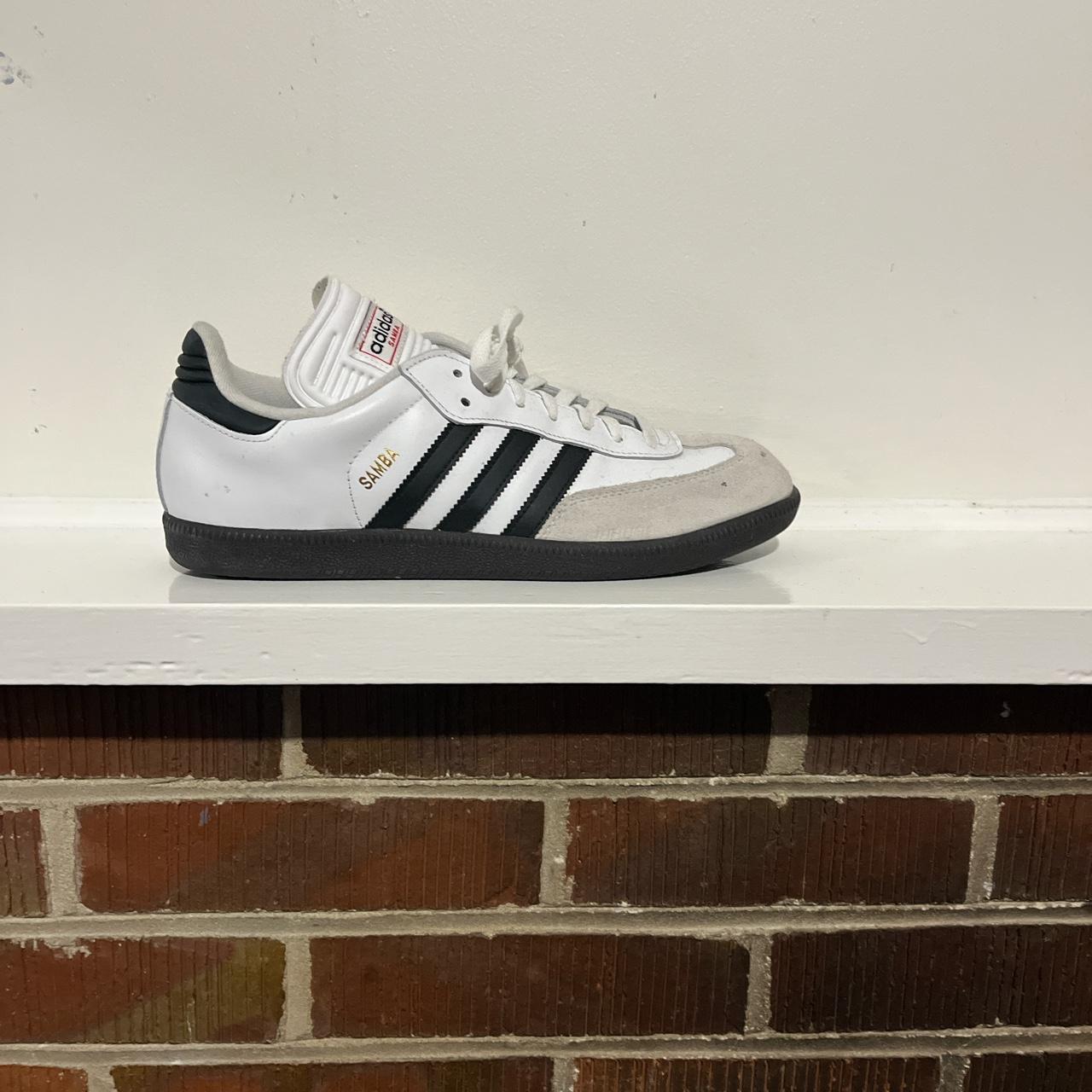 Adidas Samba Classic White Size: Us M - Depop