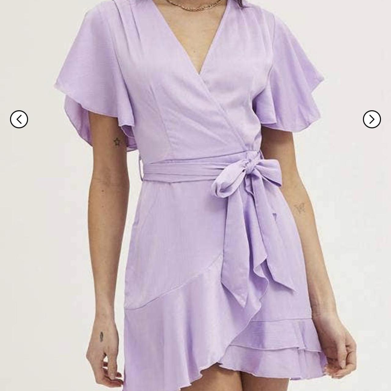 Lavender wrap dress from Dotti Very similar to the