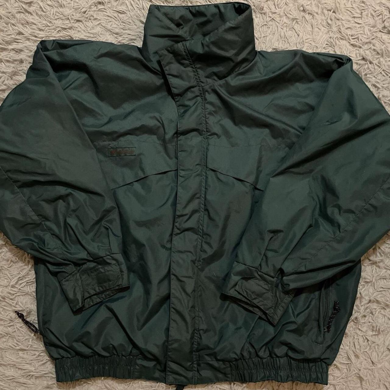 Columbia Sportswear Men's Green Jacket | Depop