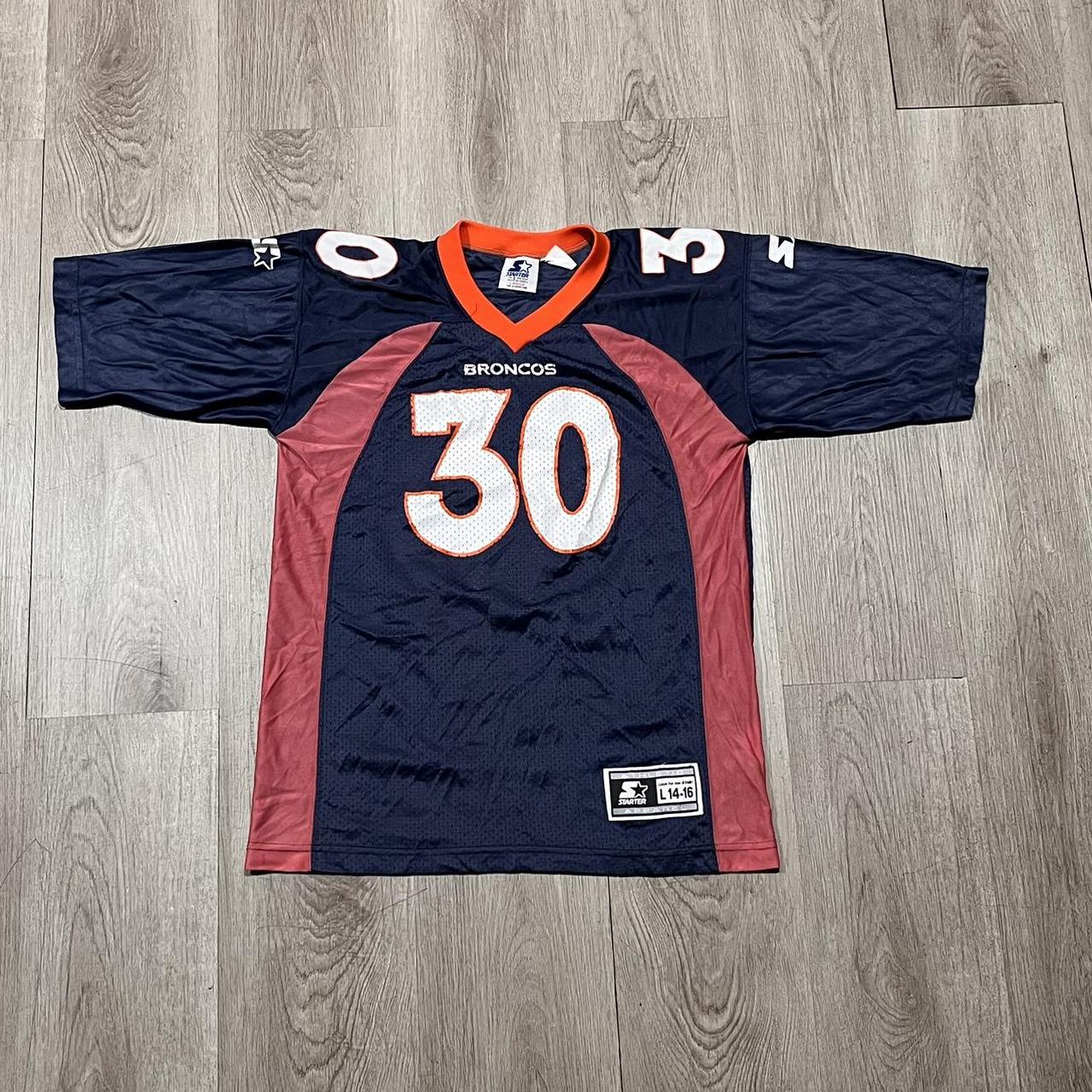 Terrell Davis Vintage Denver Broncos Jersey Size L - Depop