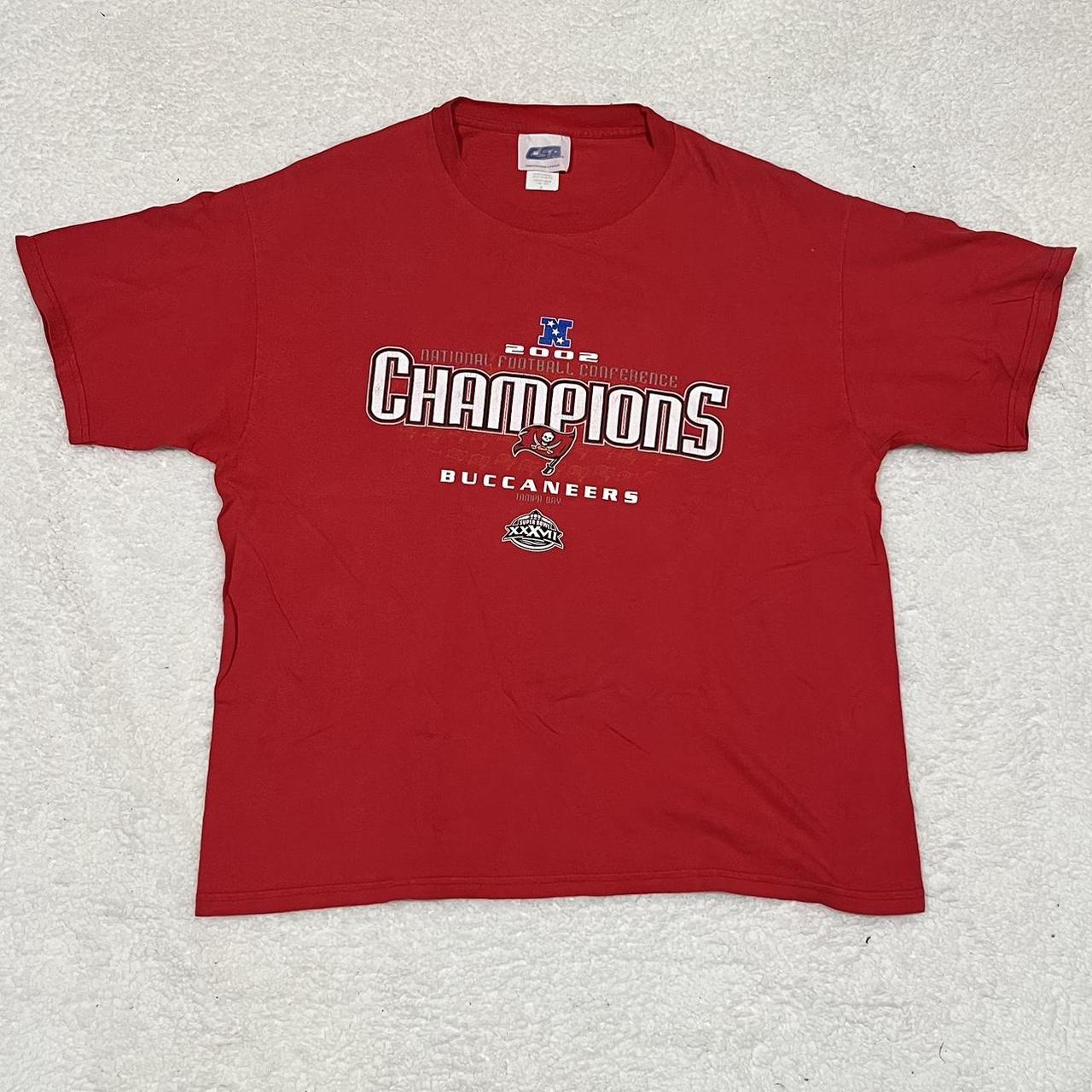 Vintage NFL Tampa Bay Buccaneers National Football Conference Champions  Shirt