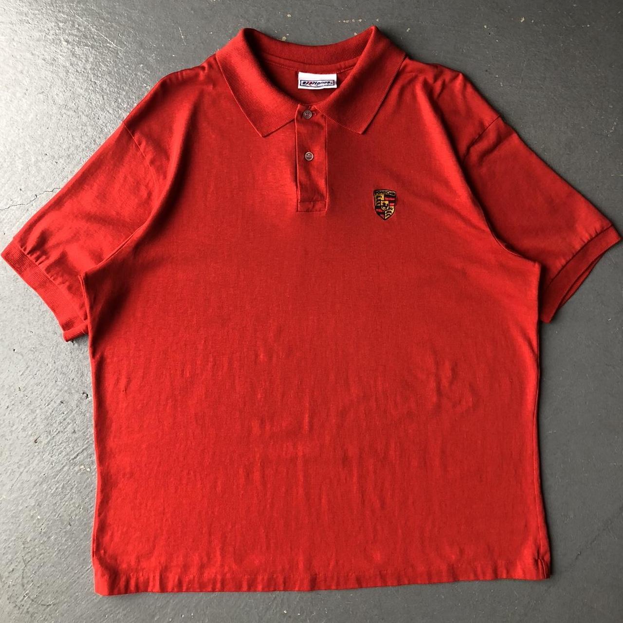 Boston Red Sox Polo, Retro Logo Embroidered on - Depop