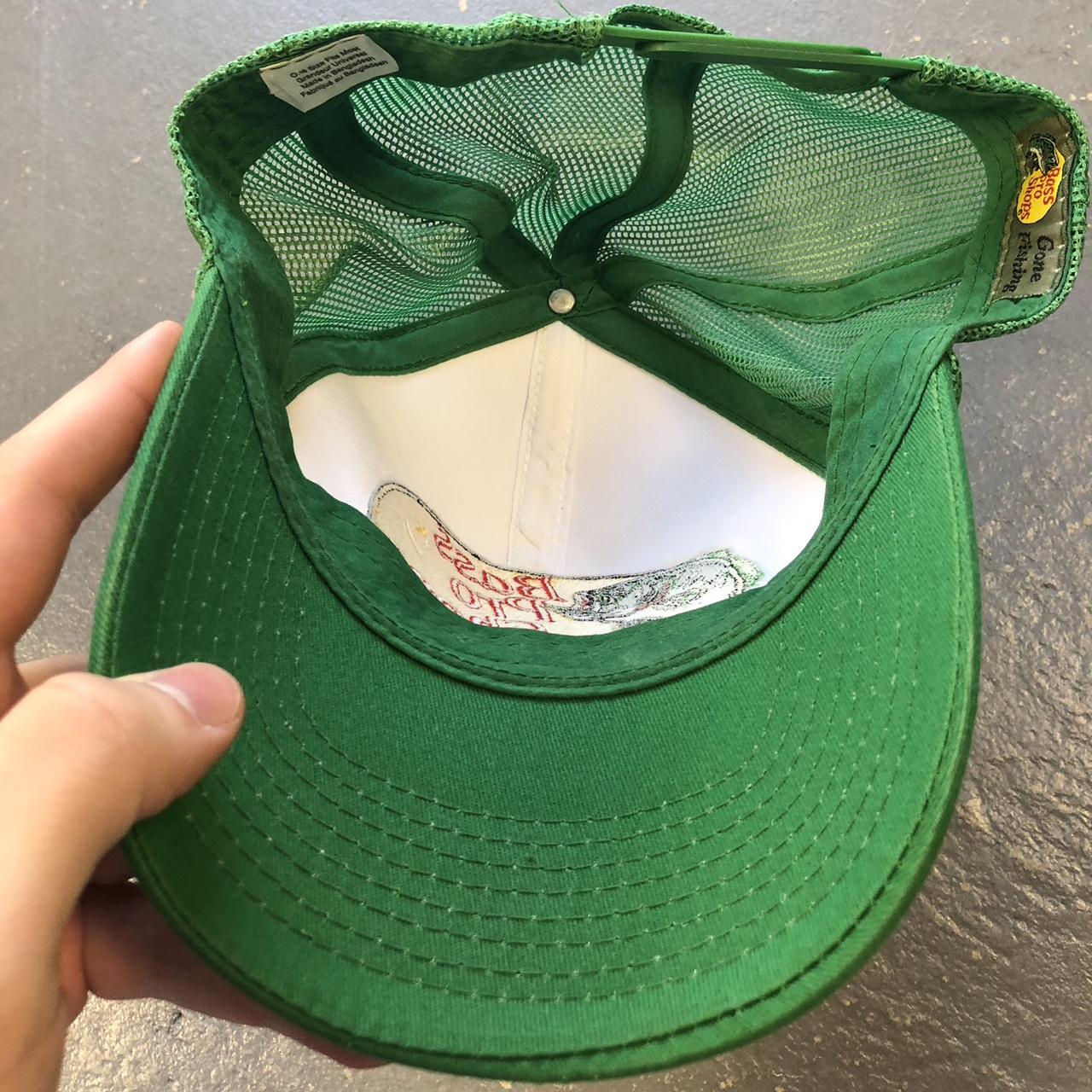 Bass Pro Trucker Hat- Forest Green - Depop