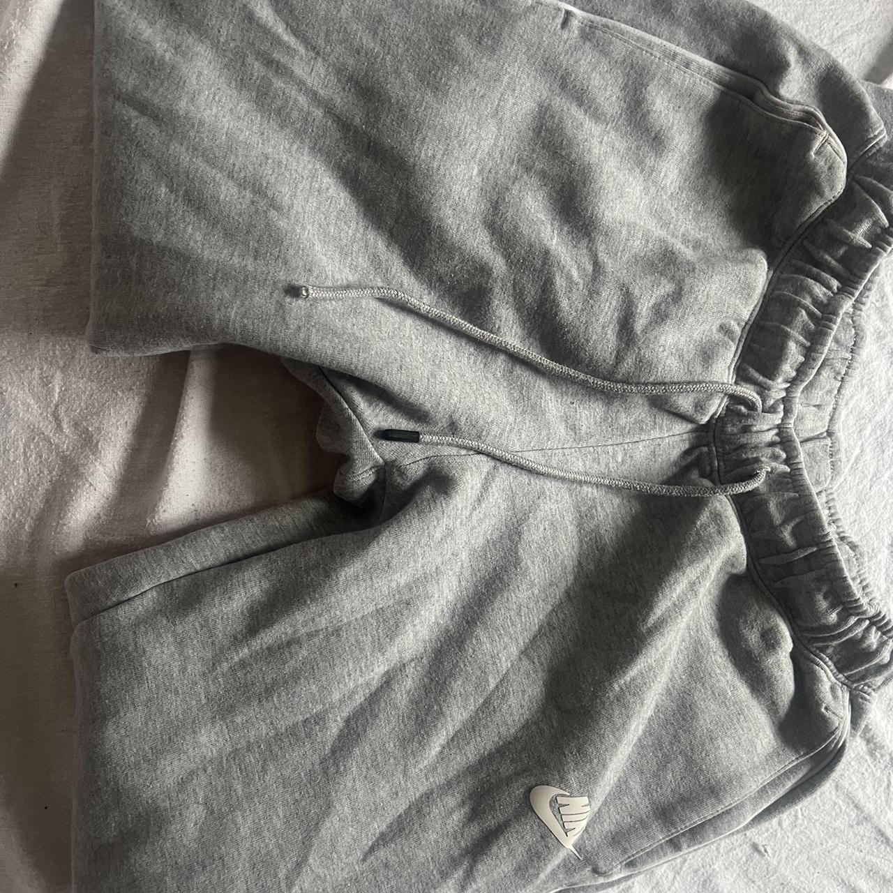 Nike grey joggers very comfy xs brought second... Depop