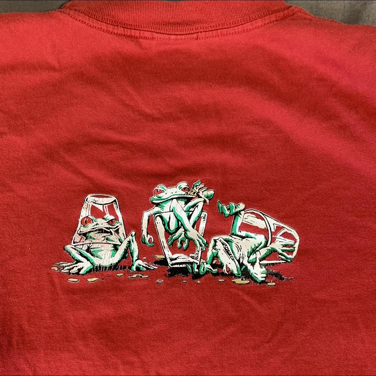 Vintage tequila hopper frog graphic tee. Funny party... Depop