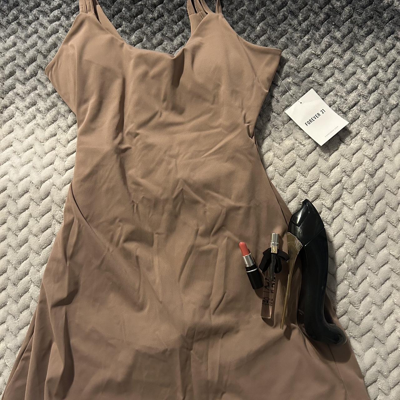 Tan dress forever sales 21