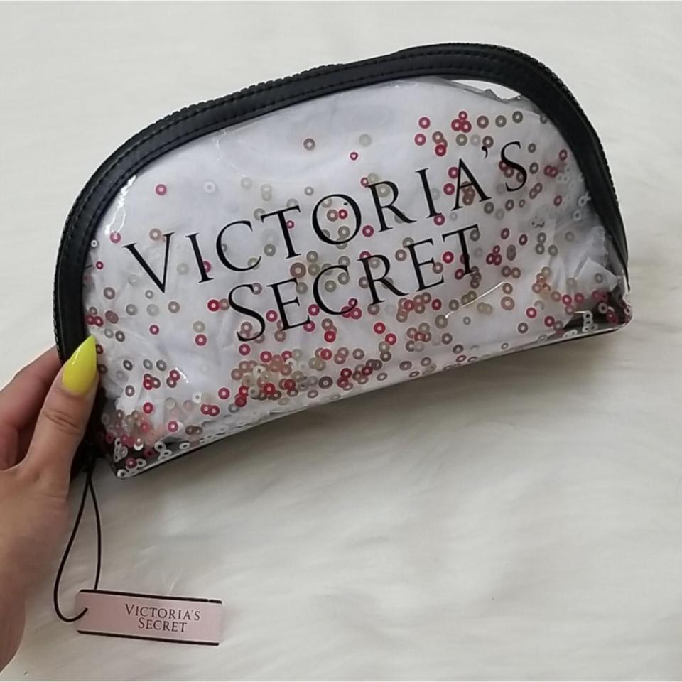 Victoria's Secret makeup bag NWT 8.5 x - Depop