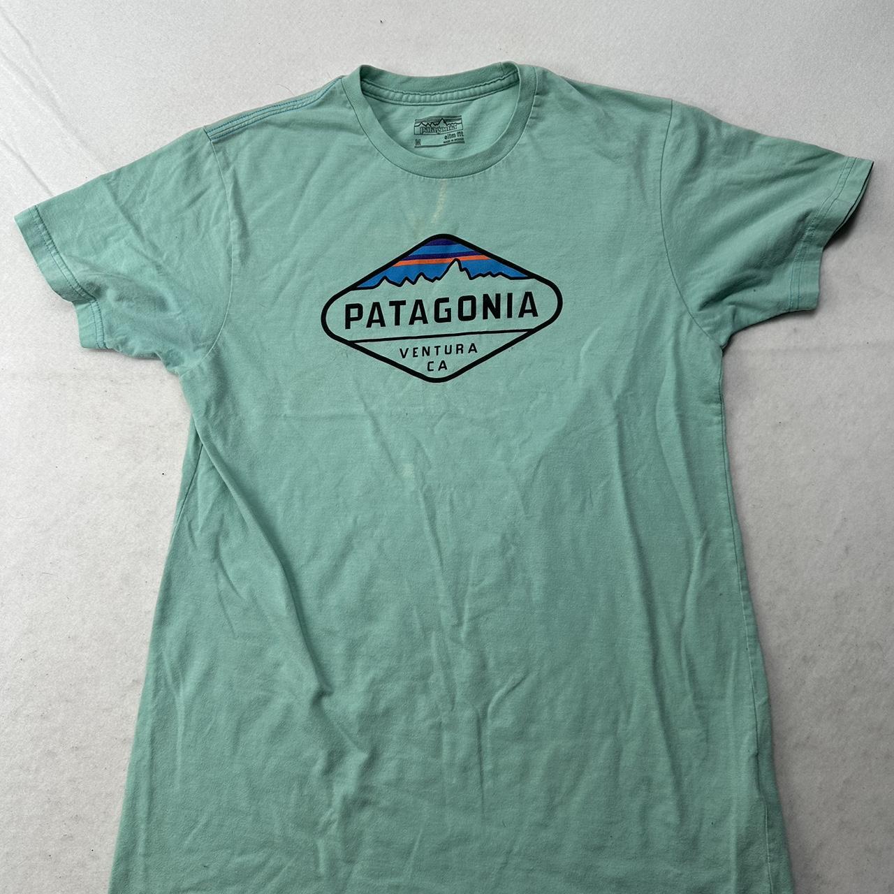 Patagonia Ventura California tshirt size medium slim... - Depop