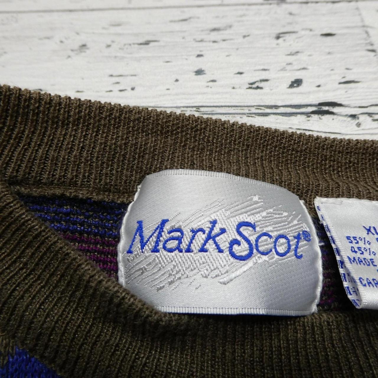 Men's Sweater - Multi - XL – Vintage Mark Scot Sw… - image 2