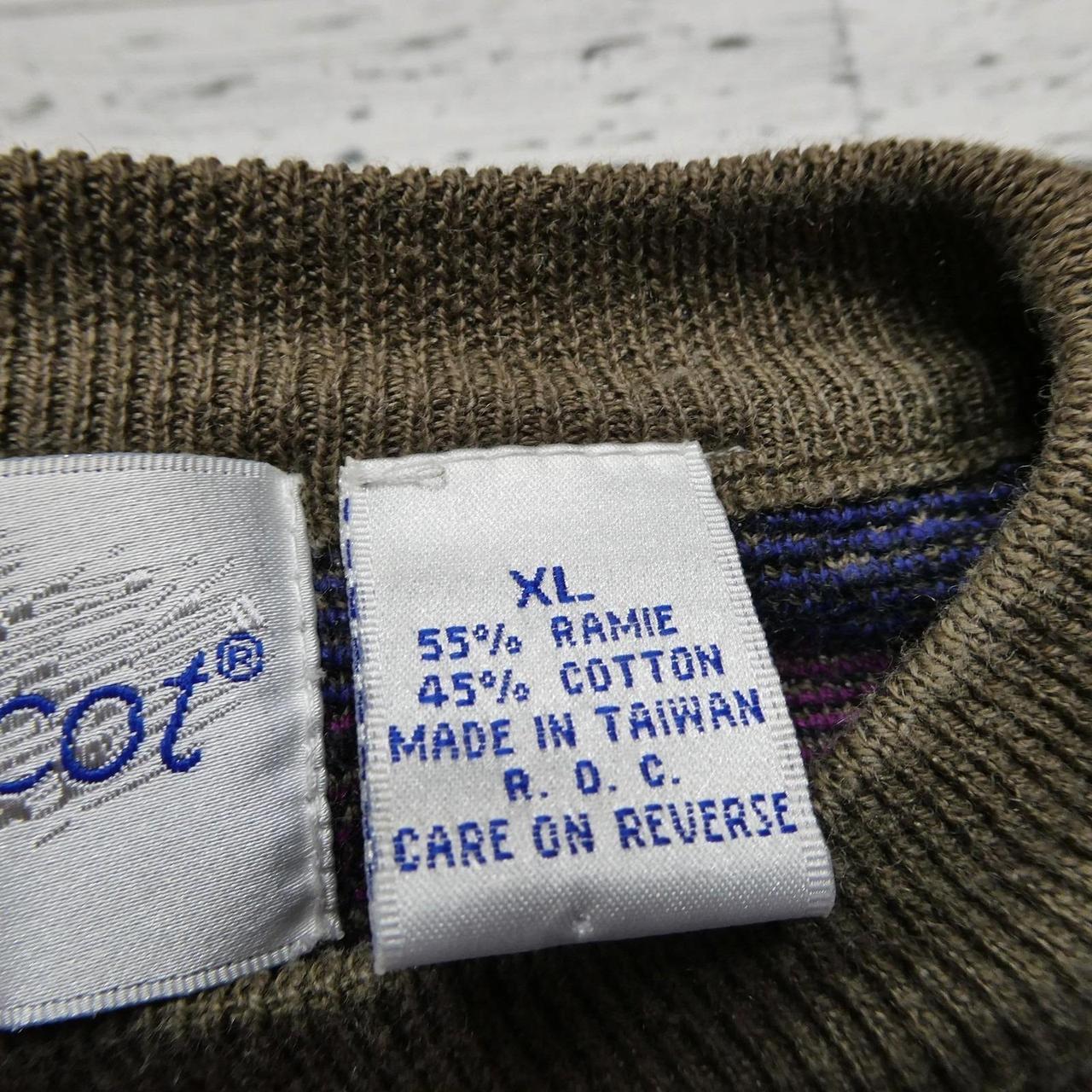 Men's Sweater - Multi - XL – Vintage Mark Scot Sw… - image 3