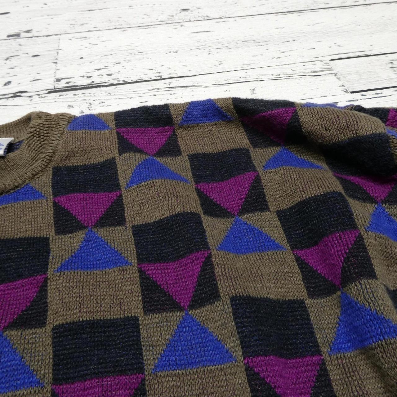 Men's Sweater - Multi - XL – Vintage Mark Scot Sw… - image 4