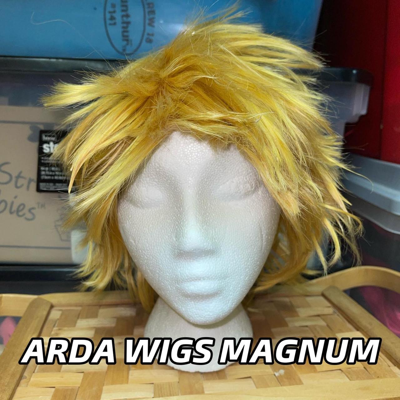 Arda Wigs Magnum anime cosplay wig. Styled to be a