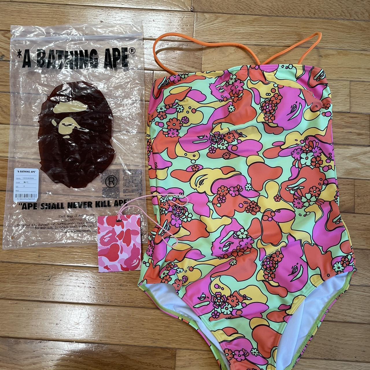 A bathing ape womens sz small one piece bathing suit