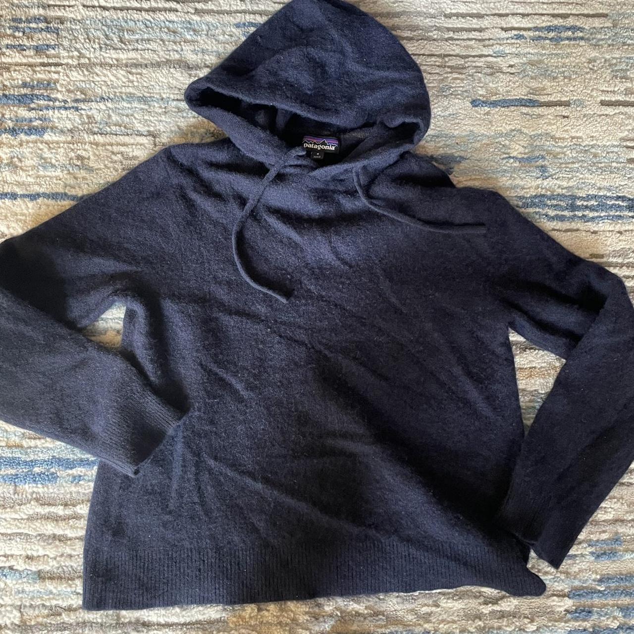 Patagonia Cashmere Hoody Pullover Sweater Mens... - Depop