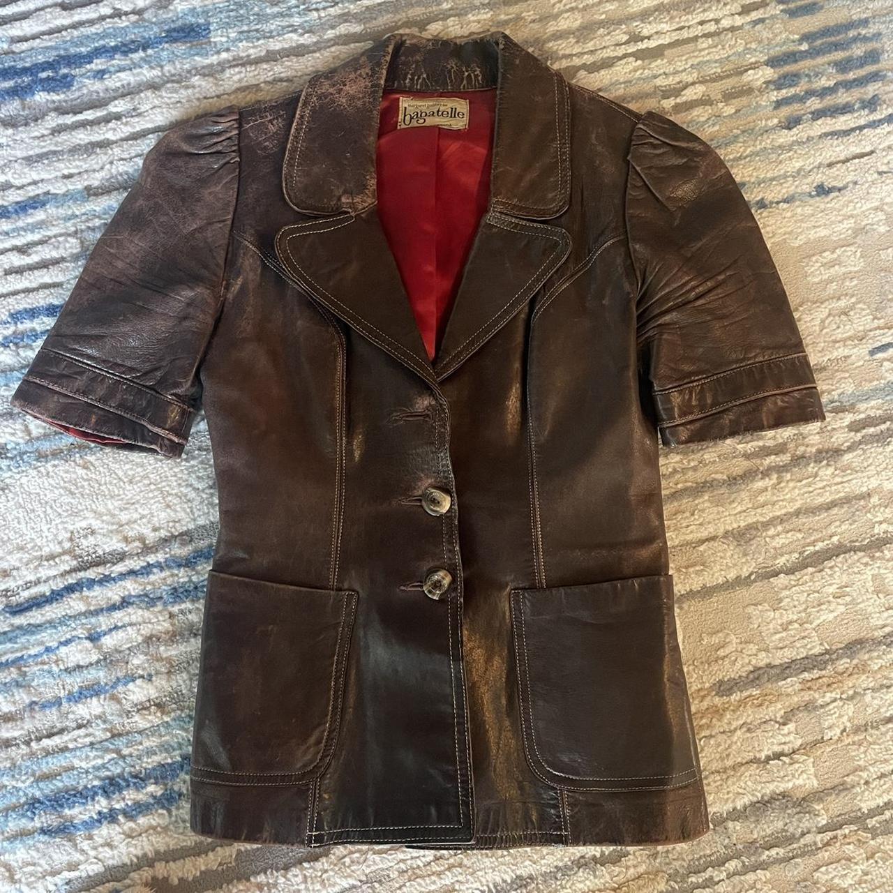 Margaret godfrey leather clearance jacket