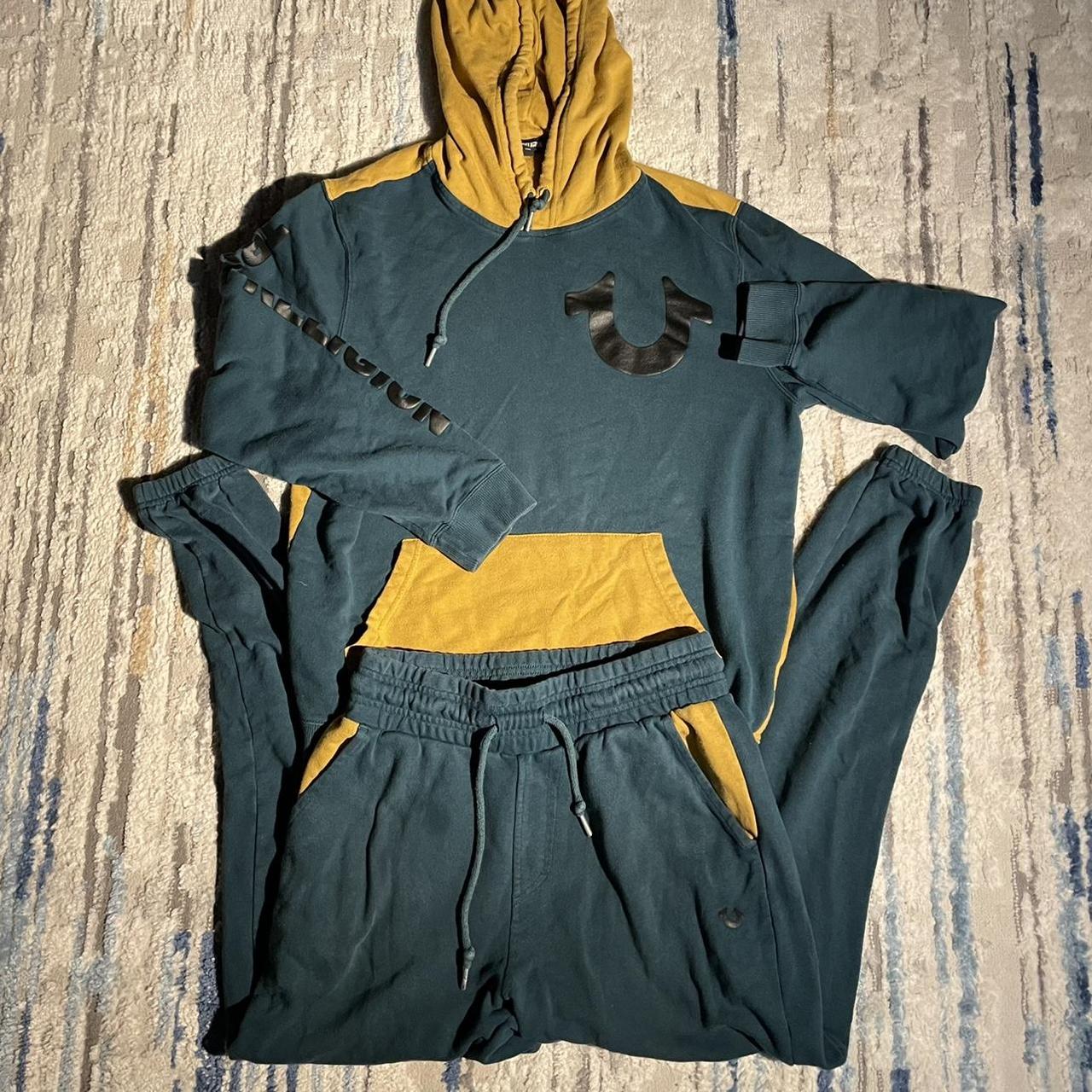 True religion best sale yellow hoodie