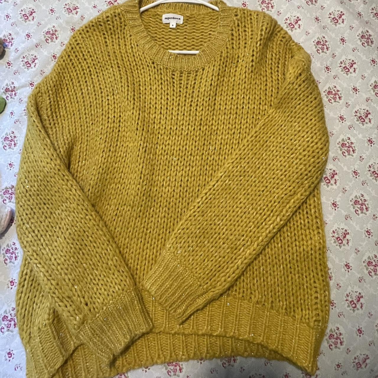 Superfine sparkly sweater Oversized - Depop