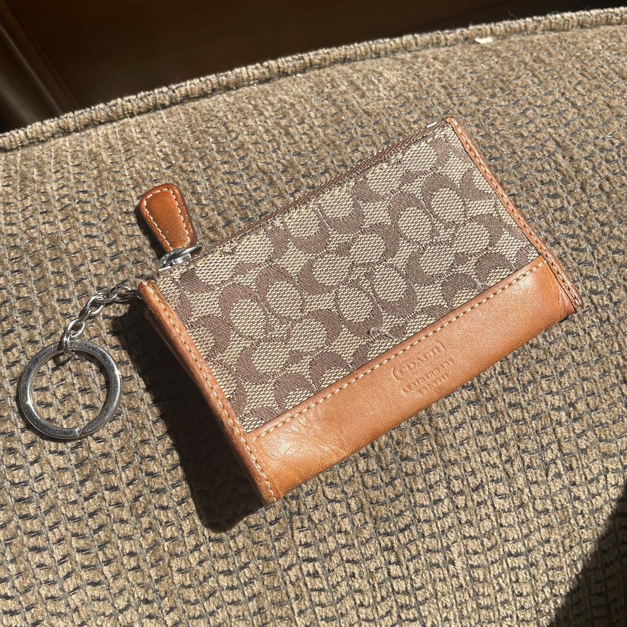 Vintage Louis Vuitton Wallet Card Holder Brown - Depop