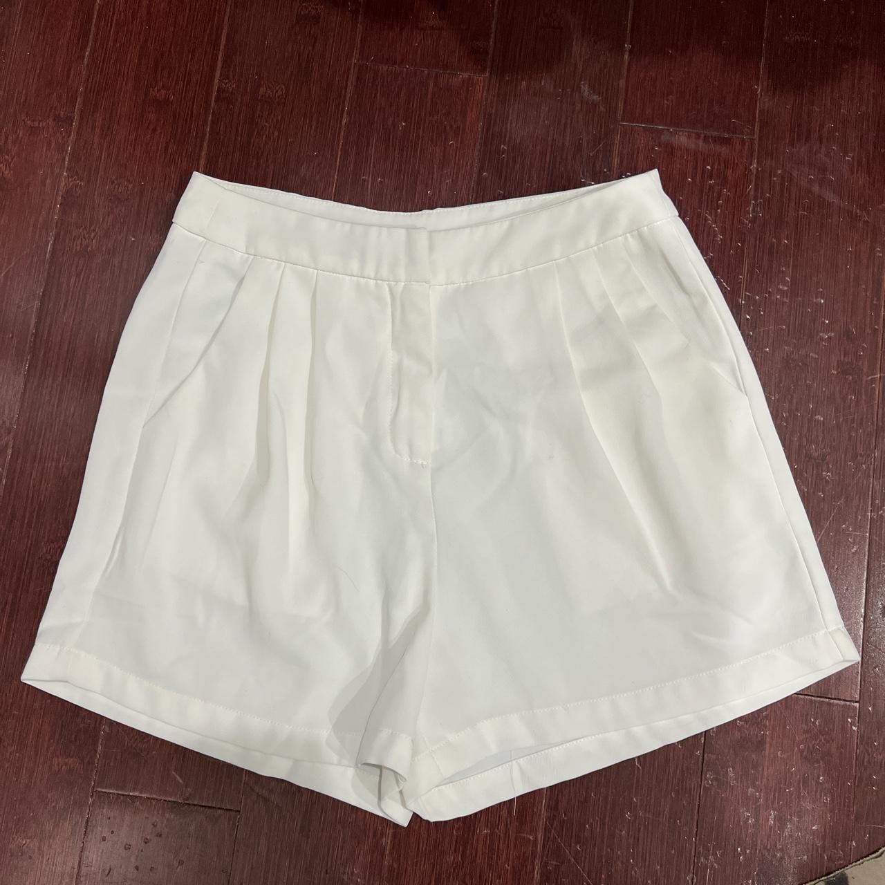 White shorts - Depop