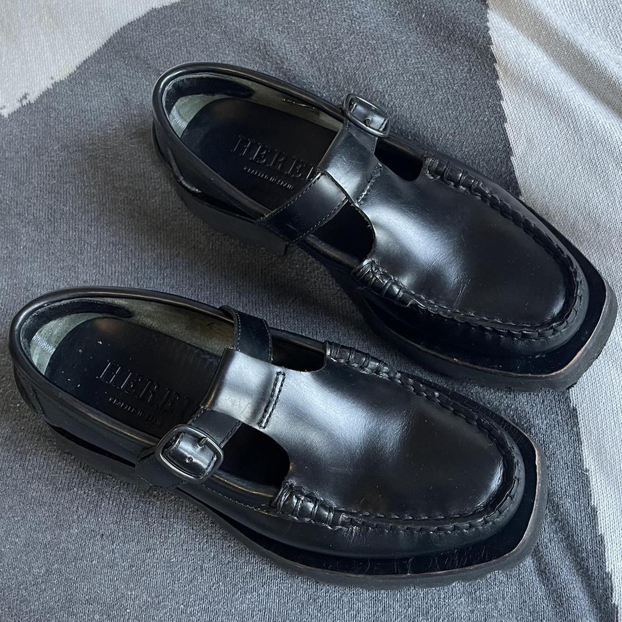 Hereu Alber T-Bar Loafer, Black (35EU) - RRP | Depop