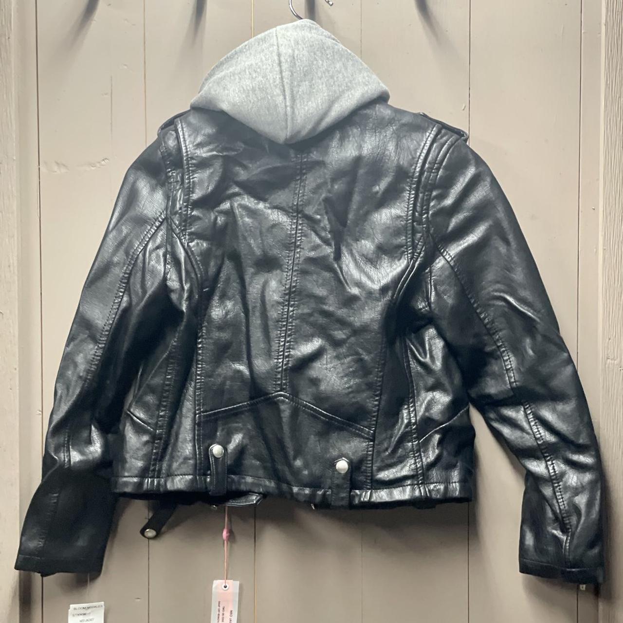 BLANKNYC Bloomingdale’s leather jacket. Size Kids... - Depop