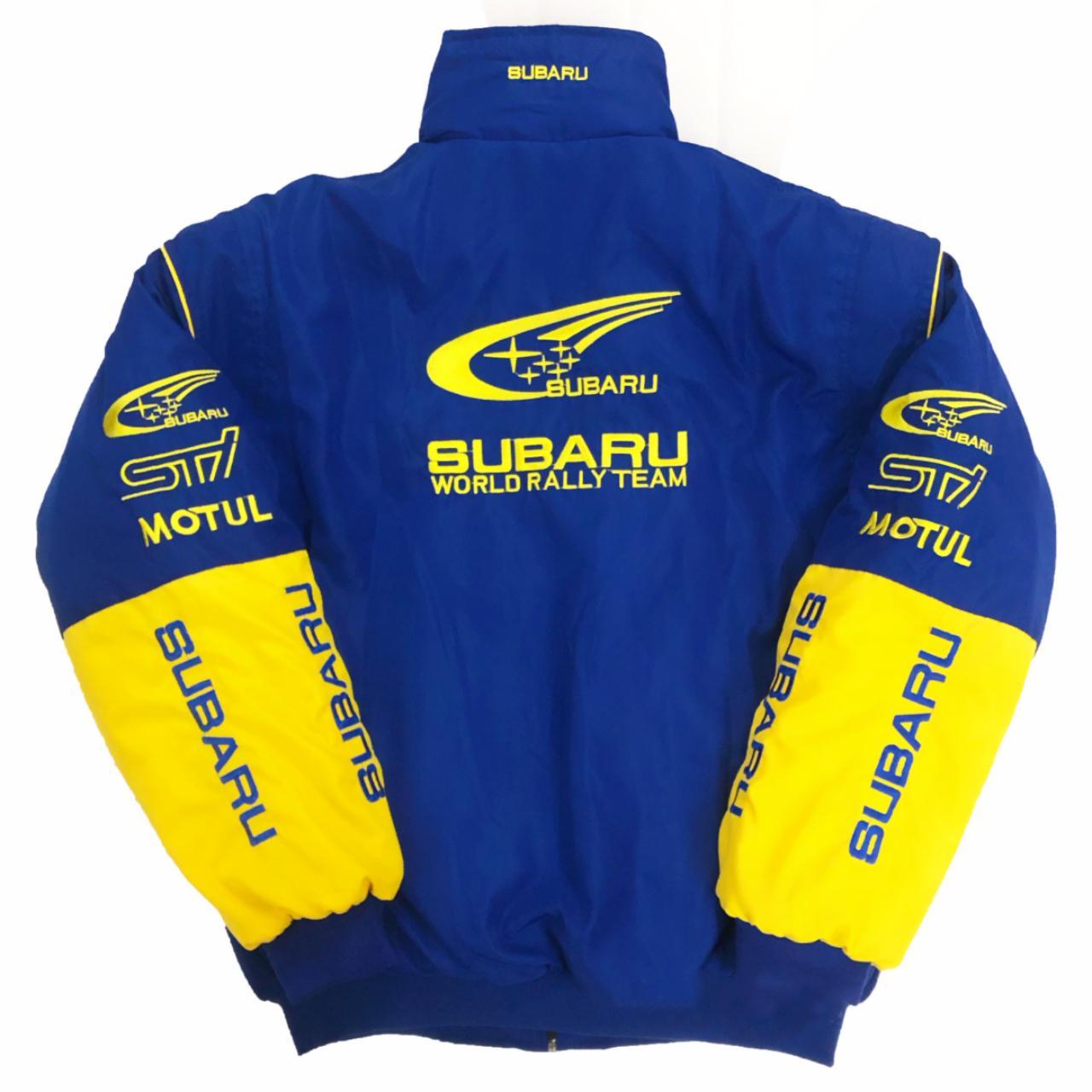 Vintage Subaru World Rally Team F Jacket S Depop